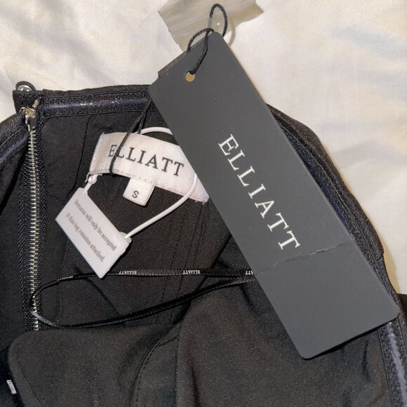 Elliatt “Reception Dress” (Black) | Size S | NWT - Picture 3 of 10